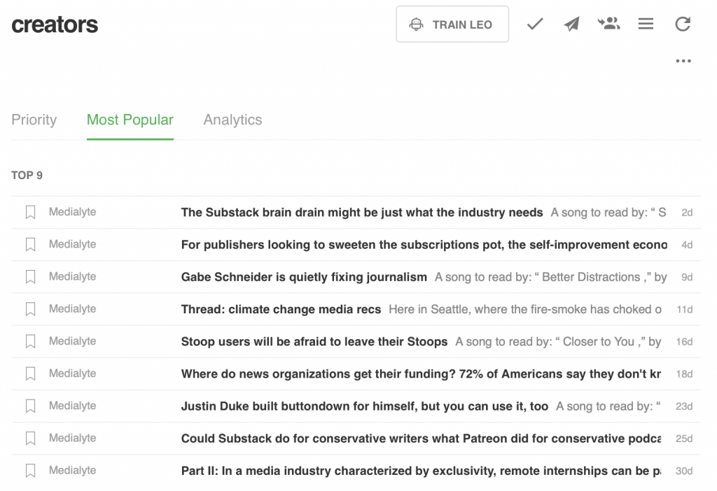 feedlynewsletters