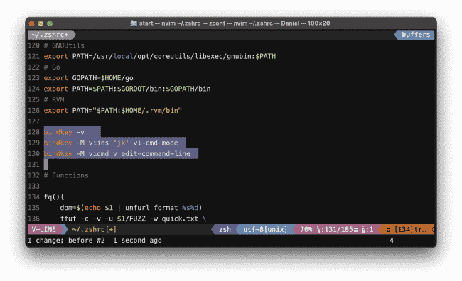 vim-mode