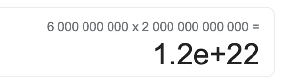 number of earths