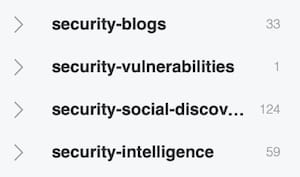 security subcategories 1