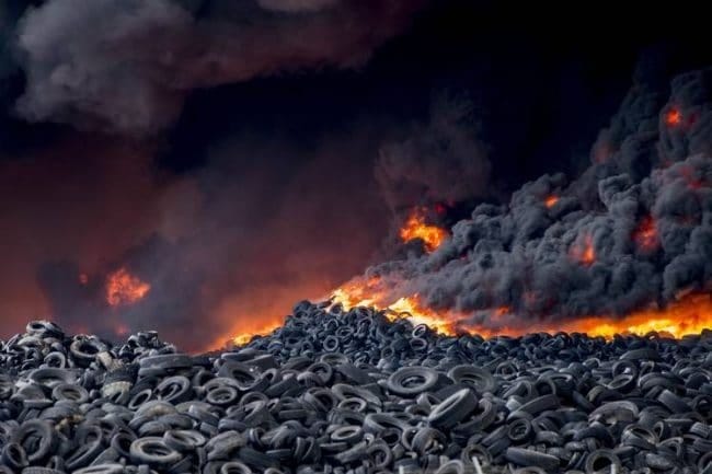 tire fire