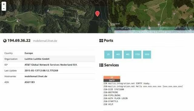shodan-host