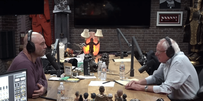 joe rogan bernie sanders