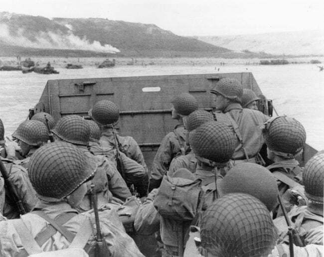 normandy troops