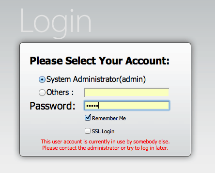 login