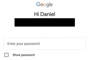 bad login