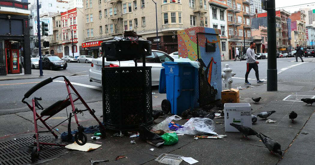 tenderloin garbage
