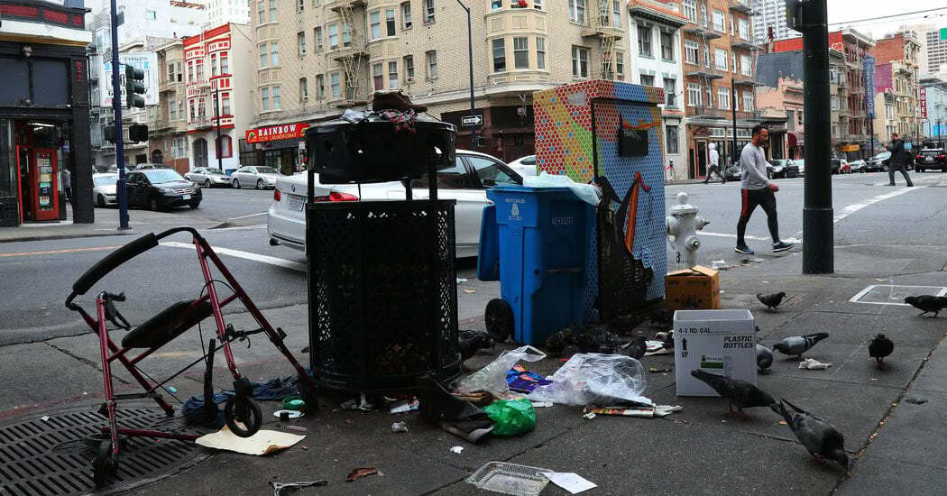 tenderloin garbage