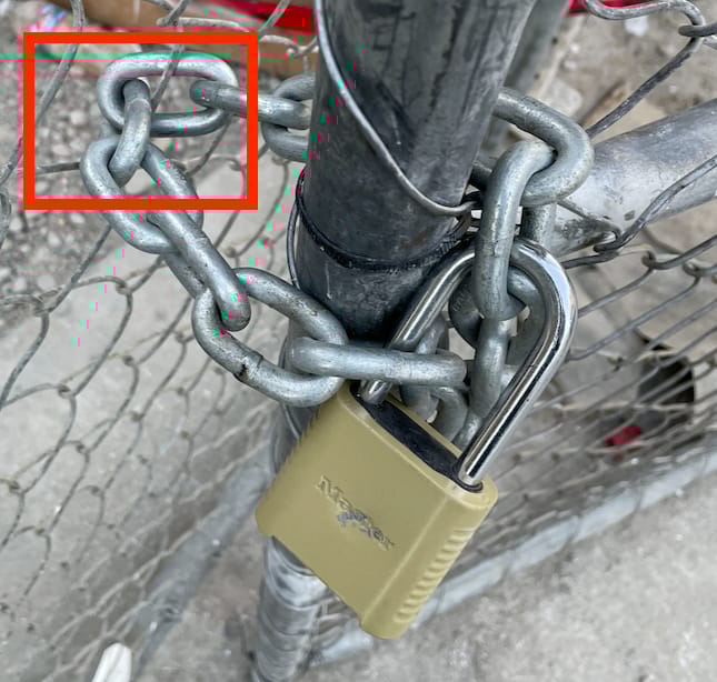 fence lock