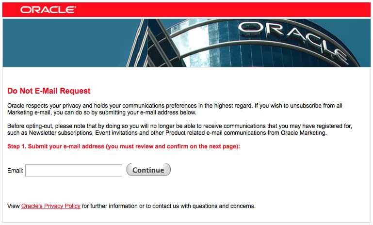 oraclespam