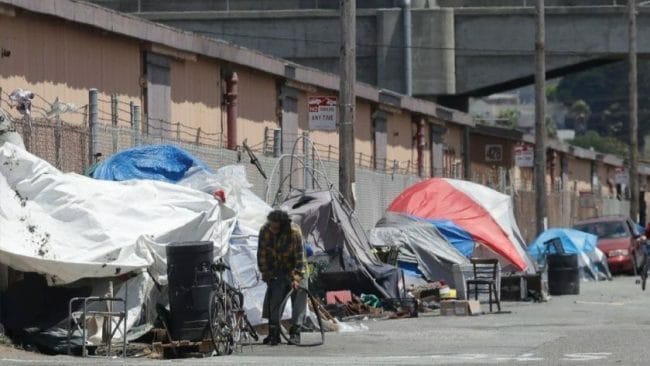 homeless camps