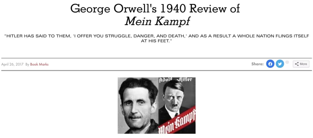orwell review