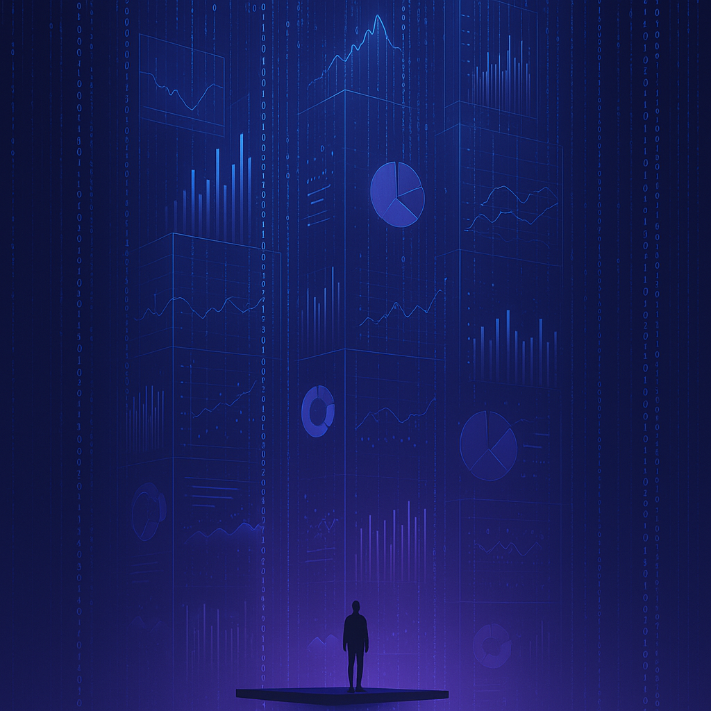 AI analyzing mountains of unused business data