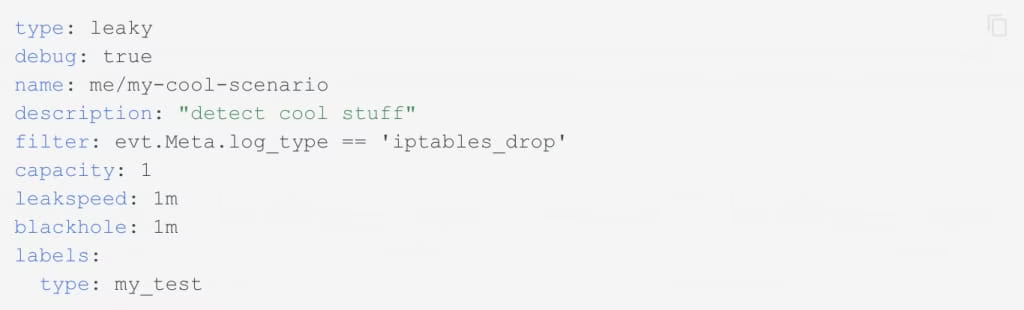 example crwosdsec config