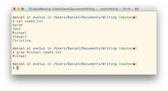 grep-header