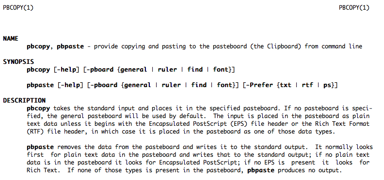 pbcopy