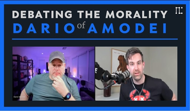 Debating the Morality of Dario Amodei