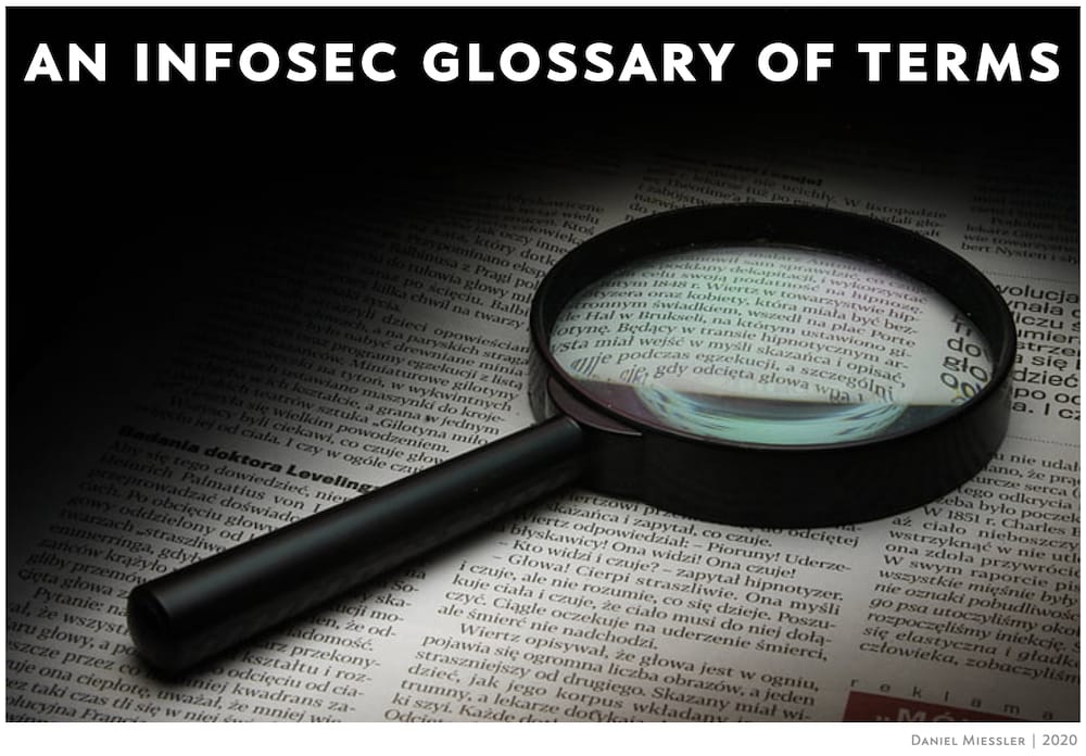 infosec glossary miessler 2020 