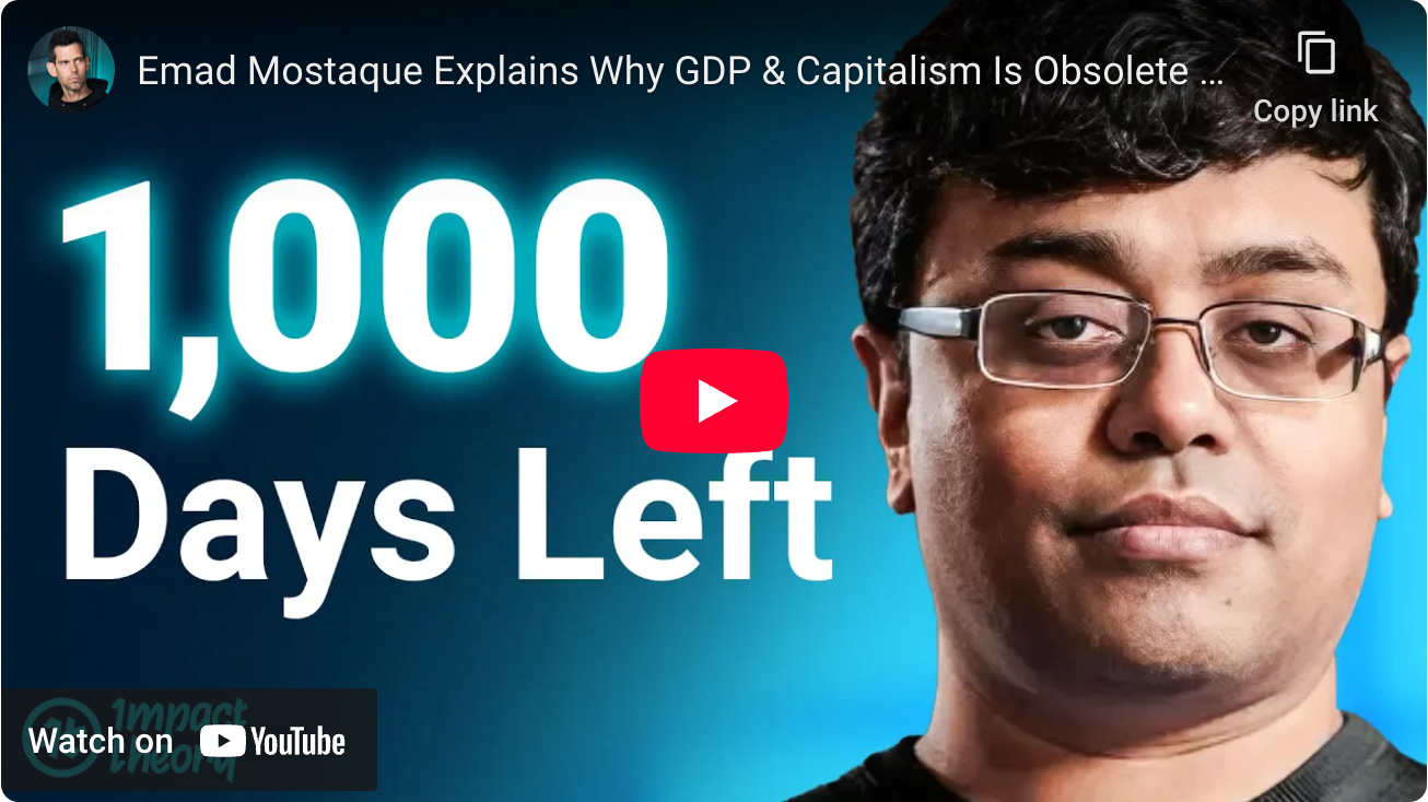 Emad Mostaque on the End of Capitalism | Daniel Miessler