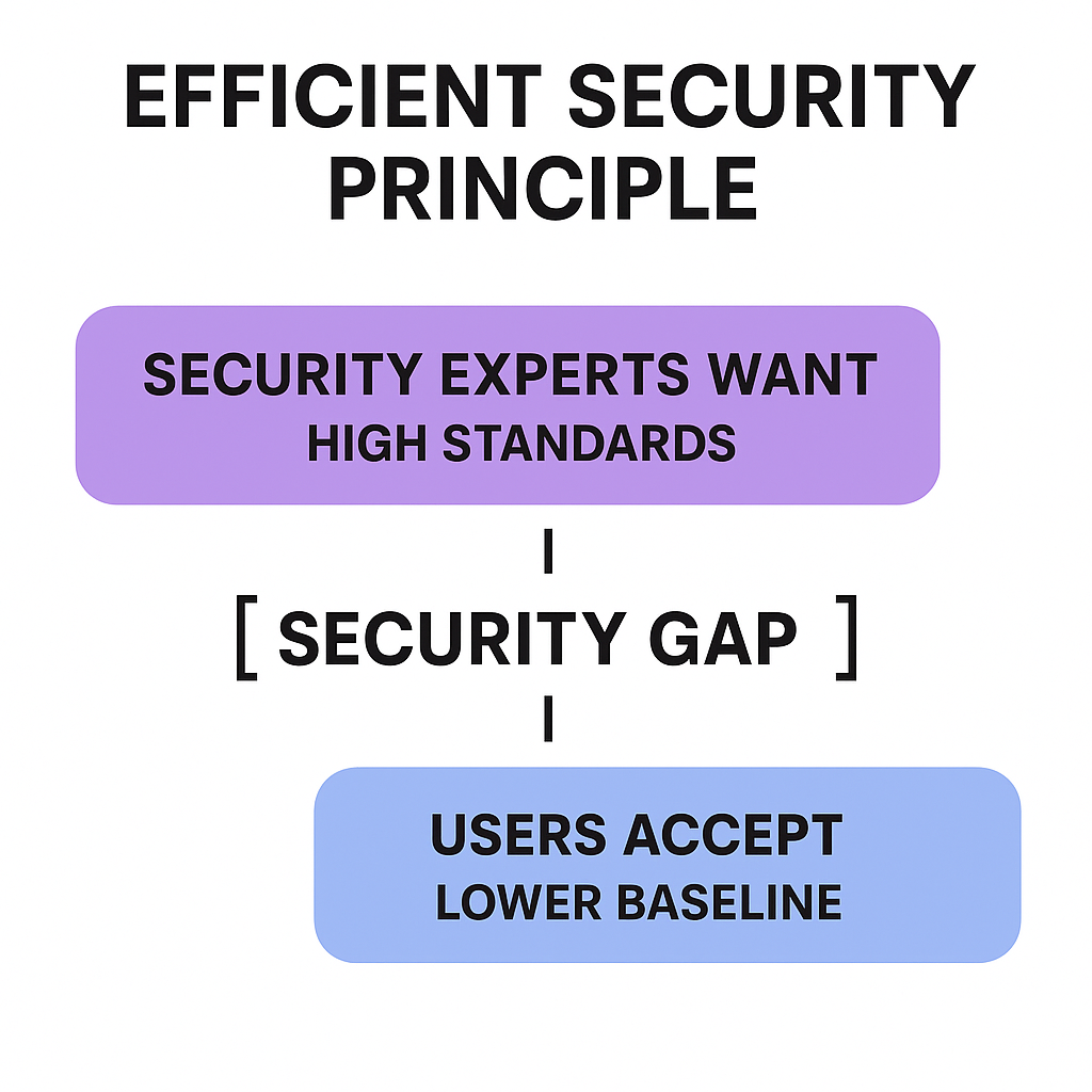 Efficient Security Principle Header