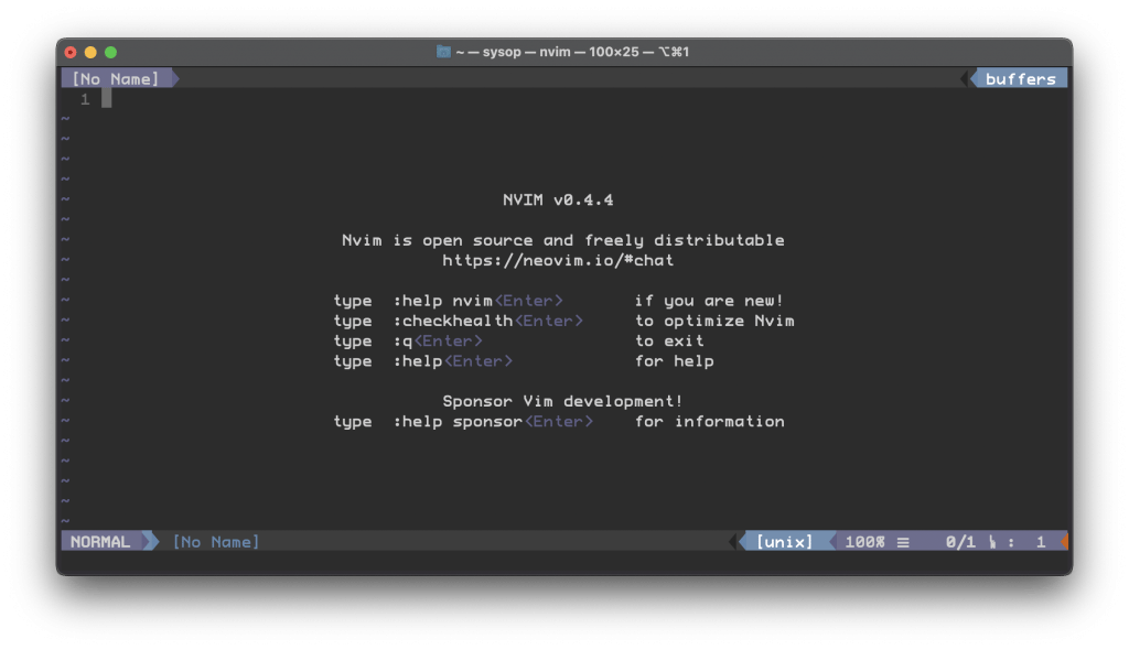 vim 1