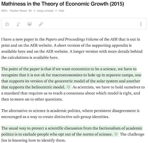 rss excerpt