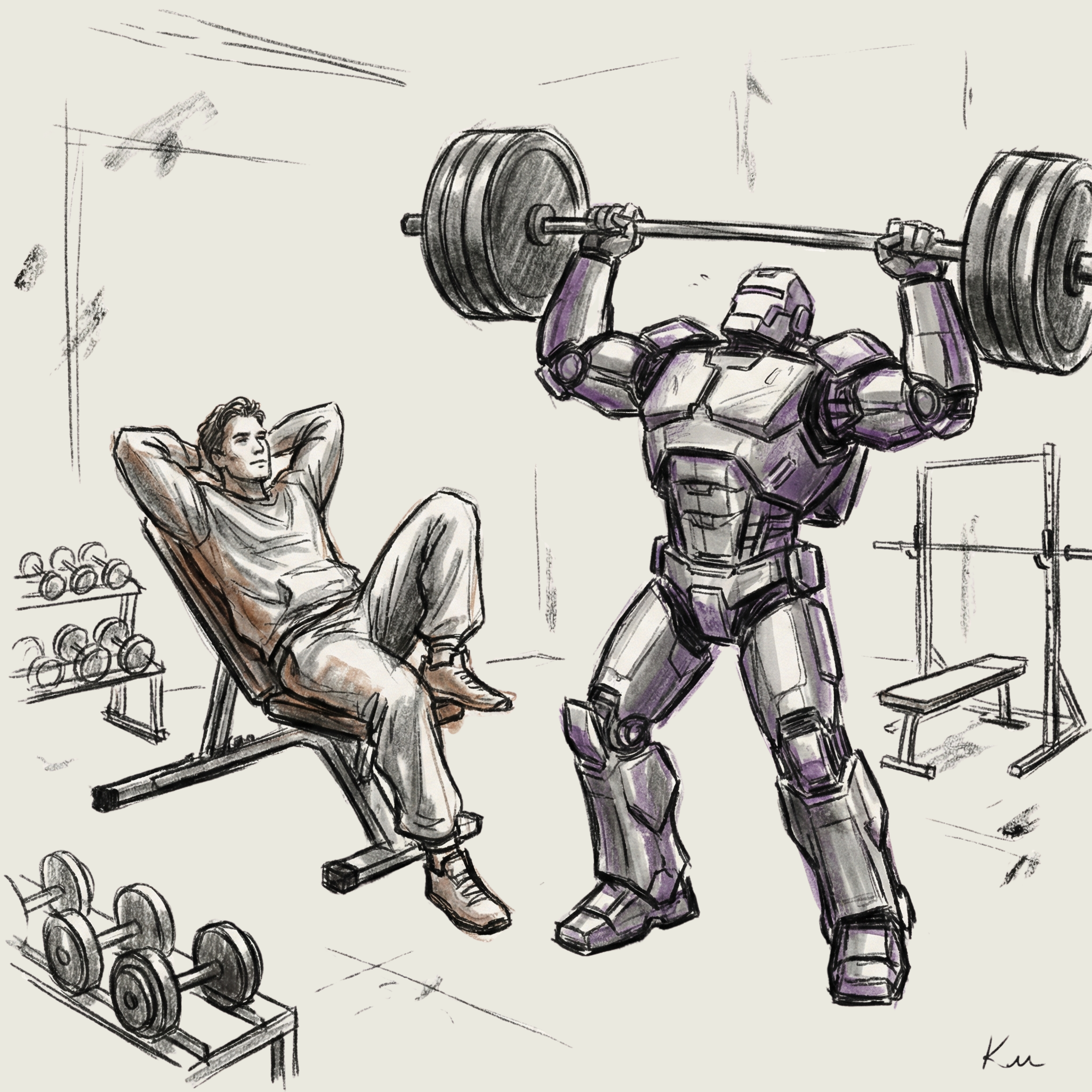 Keep the Robots Out of the Gym