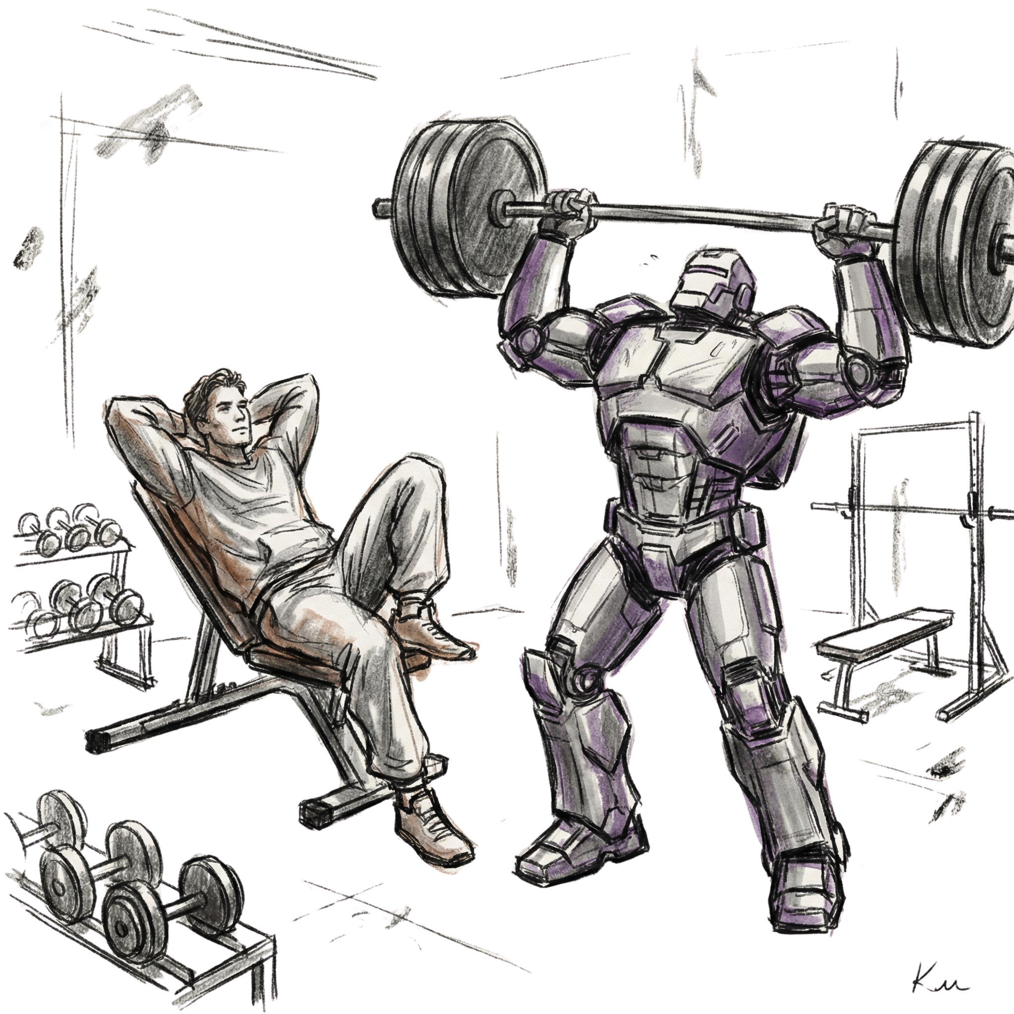 No Robots in the Gym