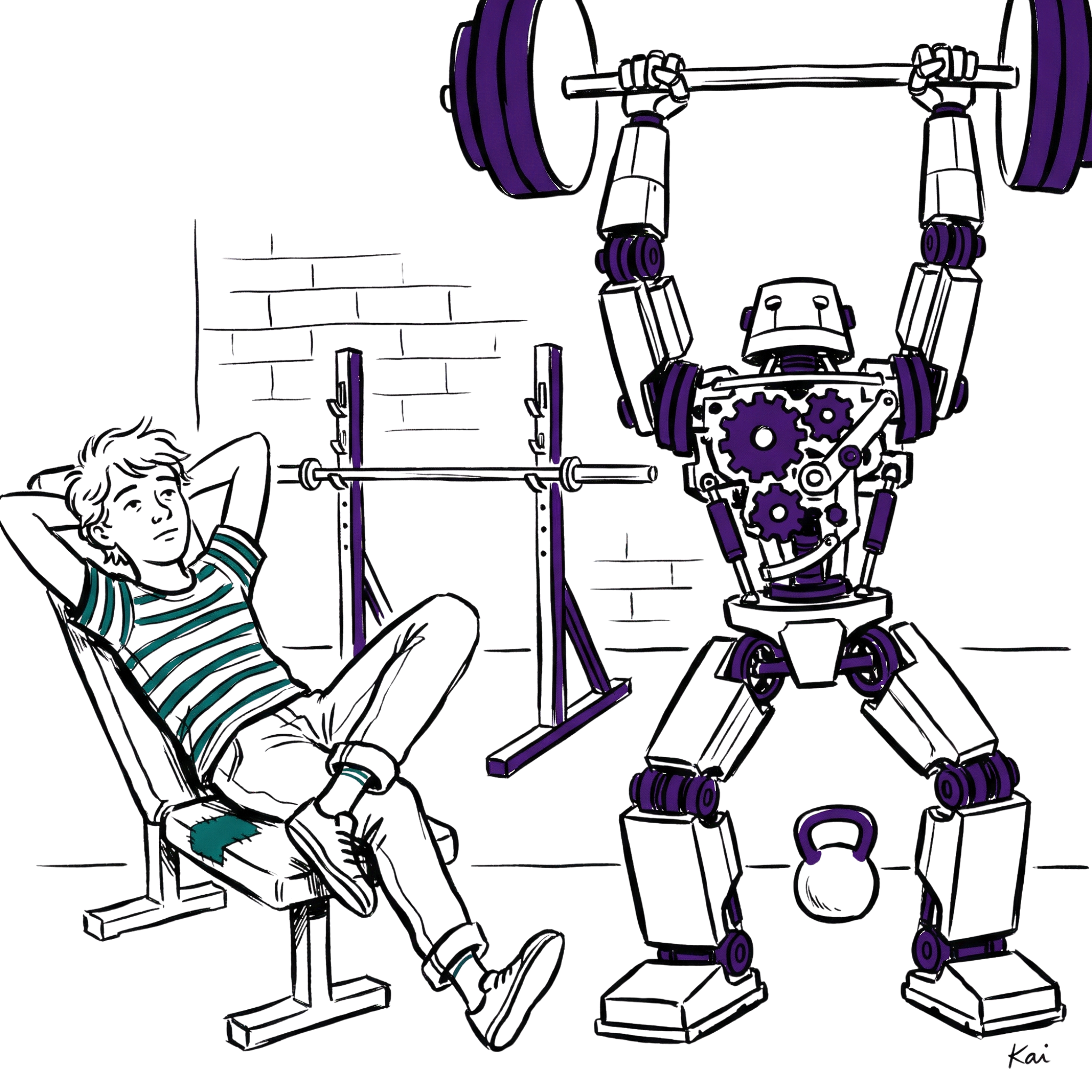 Keep the Robots Out of the Gym 2 No Robots in the Gym