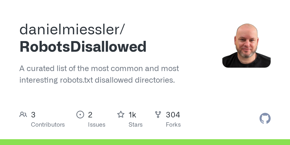 RobotsDisallowed